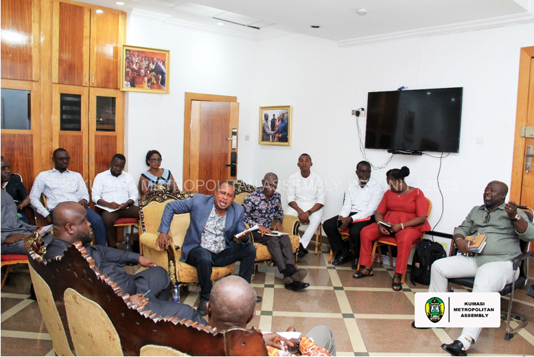 KUMASI MAYOR SETS AGENDA FOR NEW YEAR: FOCUS ON SANITATION, WELFARE, AND DIGITAL SHIFT.